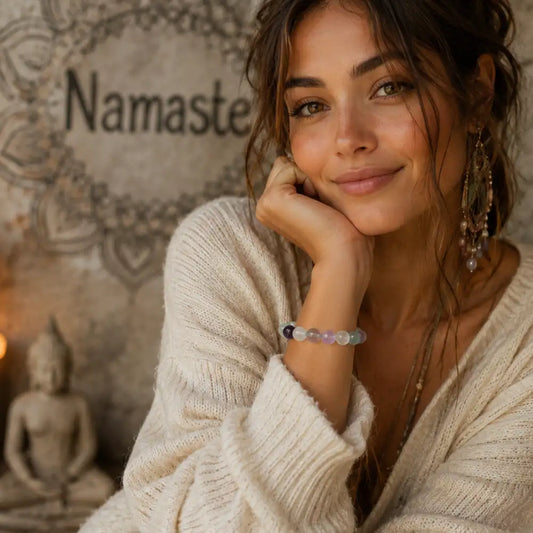 Pulsera Fluorita