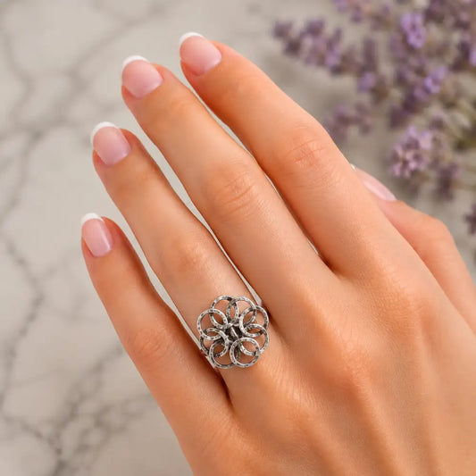 Anillo Flower Power