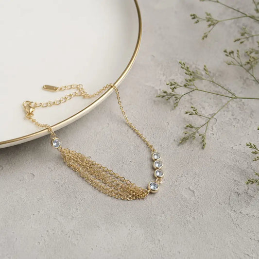 Pulsera Laminado Oro cadenas